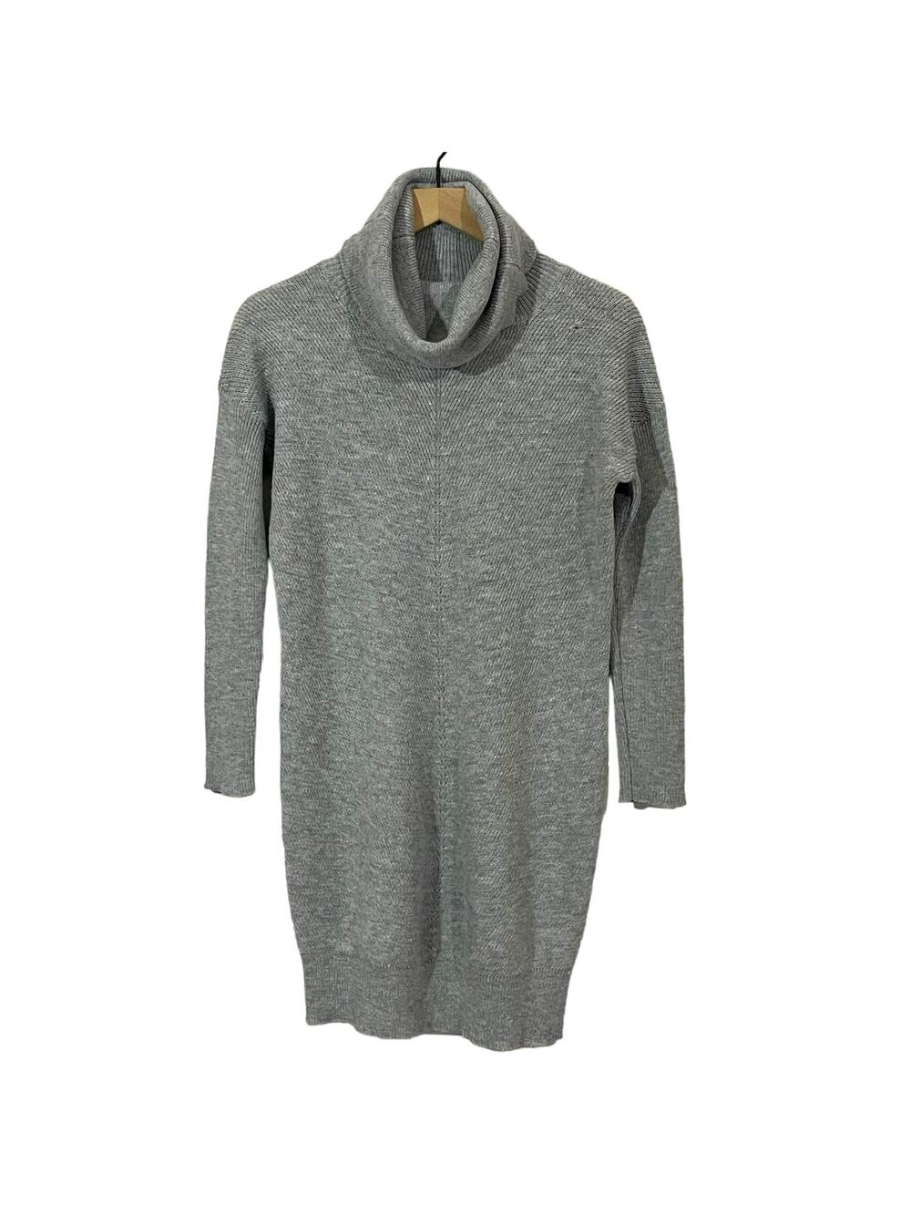 Lulu’s Tea Reader Sweater Dress - Grey - Small